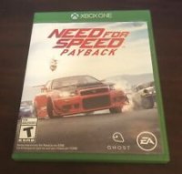 Need for Speed Payback PAL Xbox One PAL box art